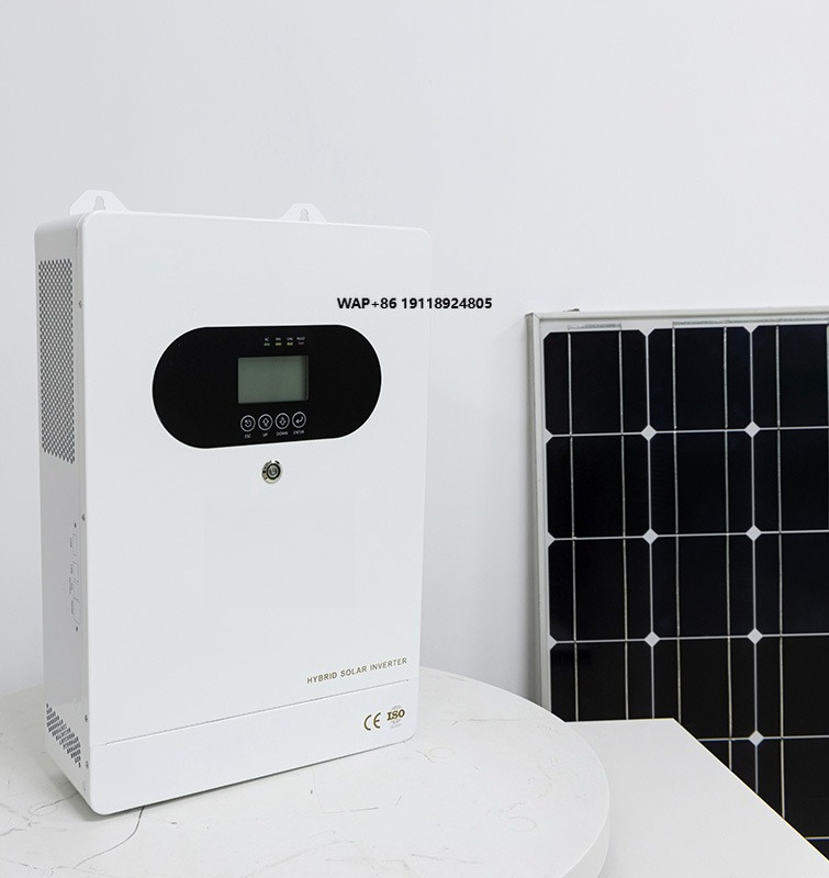 Solar Panel Monocrystalline - 6kW hybride zonne-omvormer met 10kW lithium-ionbatterijcontroller
