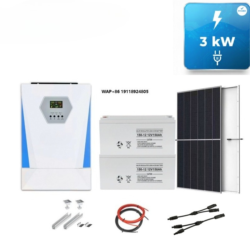 Renewable Energy Solutions - Off-grid zonne-energiesysteem voor thuisgebruik 24VDC 48VDC
