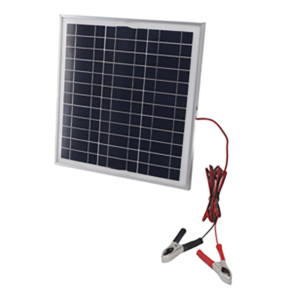 Solar Panel Monocrystalline - 20W draagbaar zonnepaneel voor 12V batterij