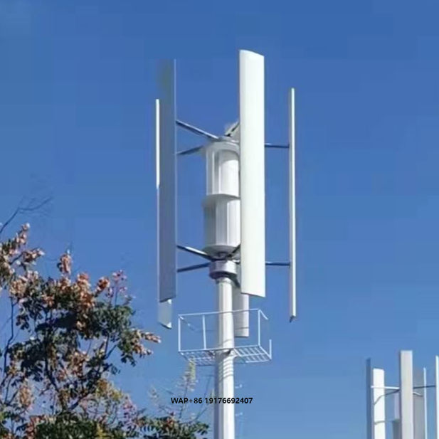 Renewable Energy Solutions - 5KW Duurzame Energieoplossing Verticale As Windturbine