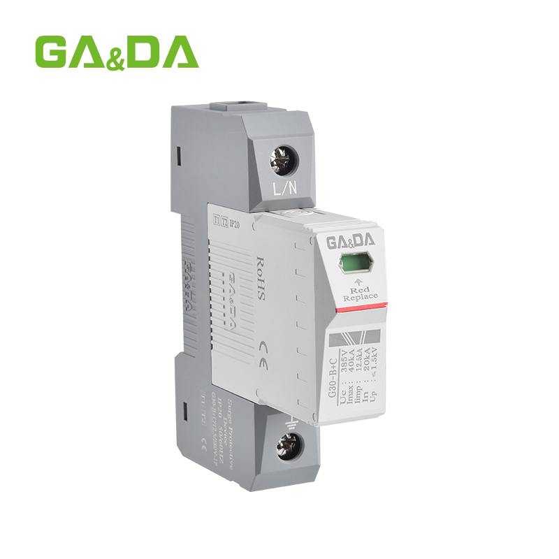 1-polige klasse B+C DIN-rail S - Ac Surge Protector recensie en prijs