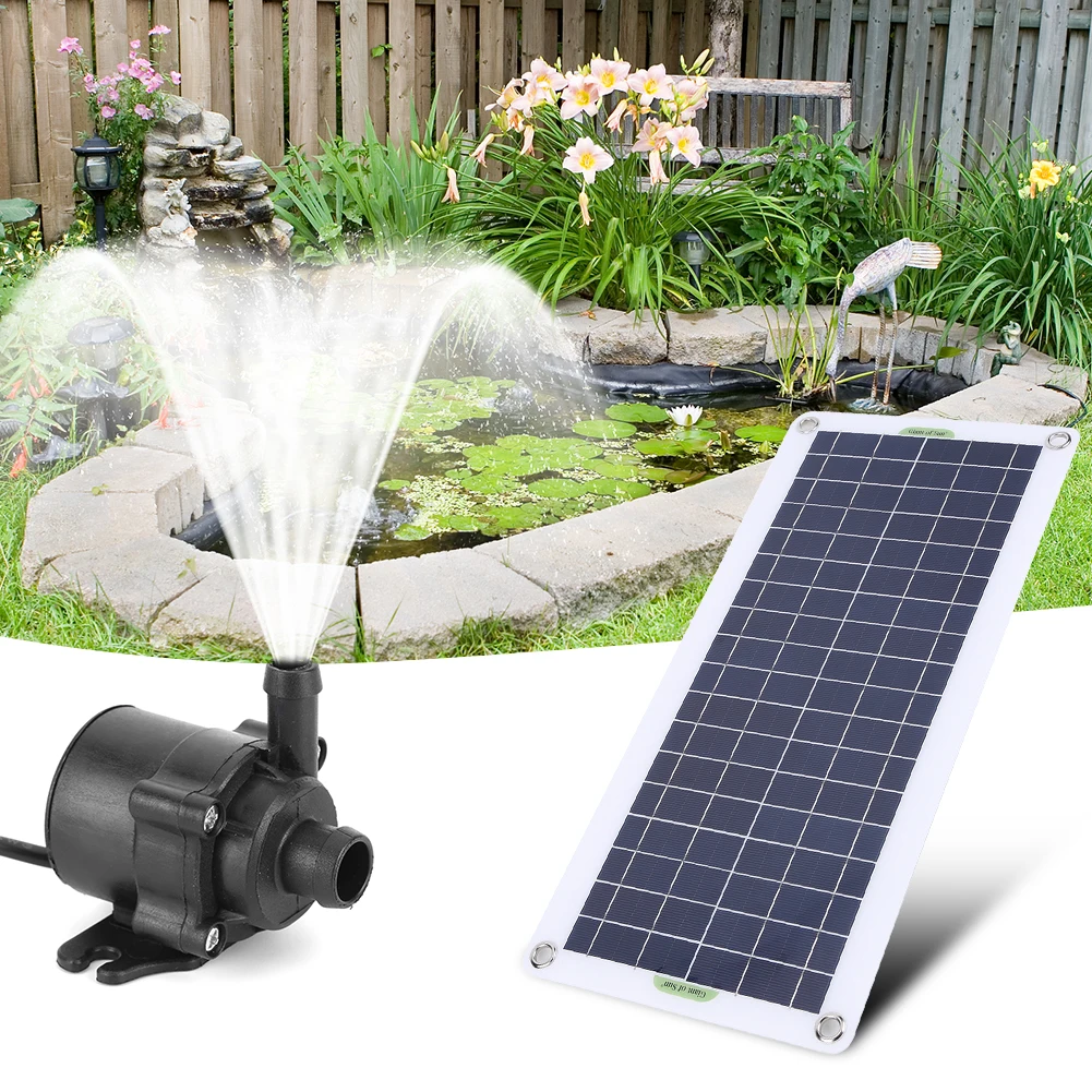 30W 800L/H DC 18V Geluidsarme  - Solar Panel Monocrystalline recensie en prijs