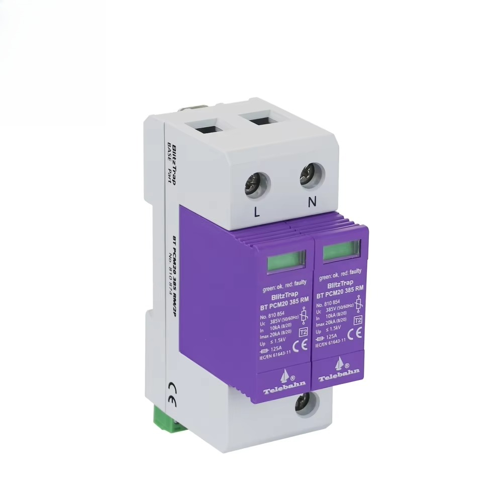 AC SPD 385V 10kA-20kA T2 2P bl - Ac Surge Protector recensie en prijs