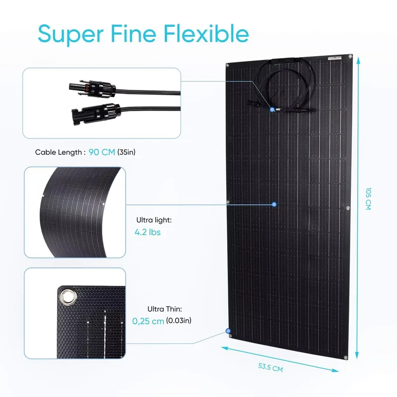 400W 420W Extra Sterke Lichtge - Solar Panel Monocrystalline recensie en prijs