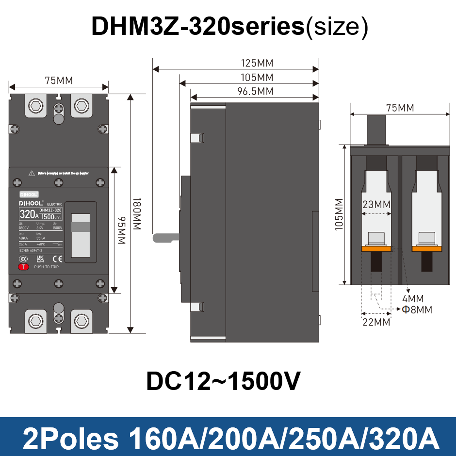 DC MCCB Gegoten stroomonderbre - Ac Surge Protector recensie en prijs
