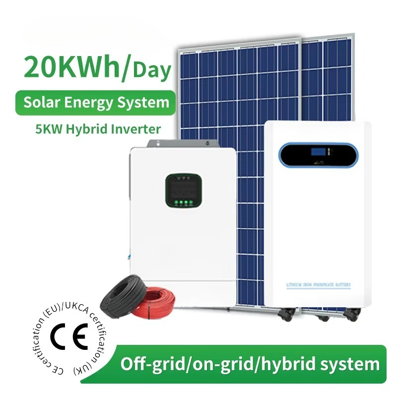 Aangepast 10KW 15KW 20KW Off-G - Solar Panel Monocrystalline recensie en prijs
